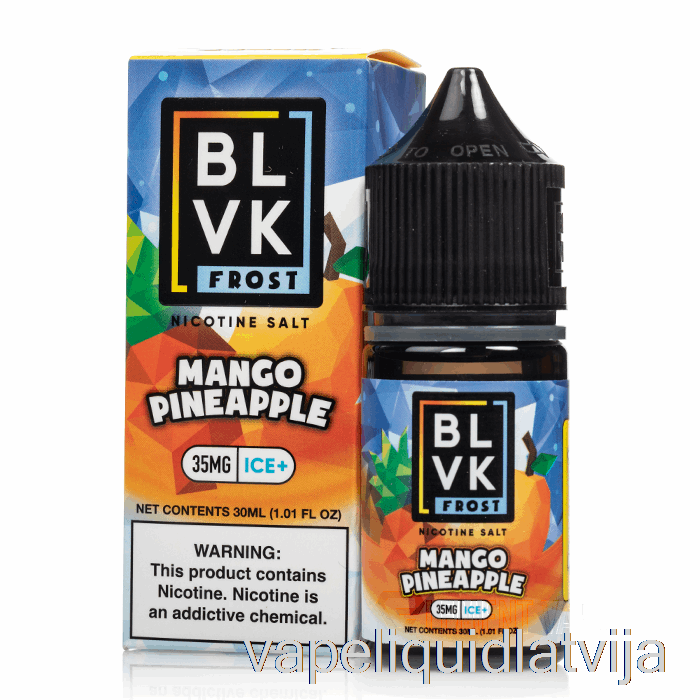 Mango Ananāss - Blvk Salnas Sāļi - 30 Ml 35 Mg Vape šķidrums